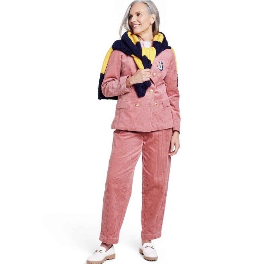 Rowing Blazers x Target Pink Corduroy Suit Set